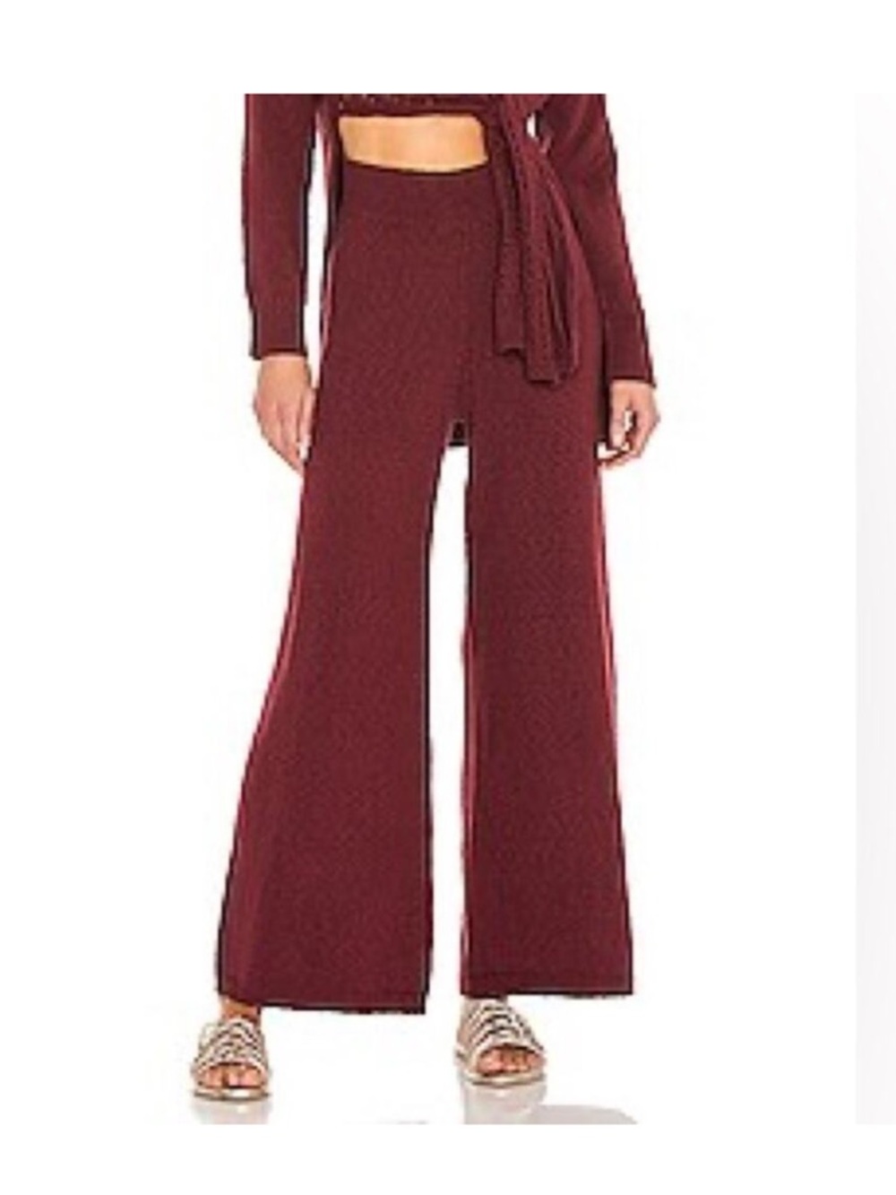 Free People Harper Flare Knit Pants